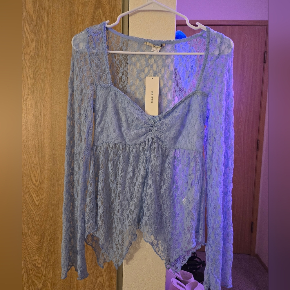 NWT UO Kimchi Blue Lace Top